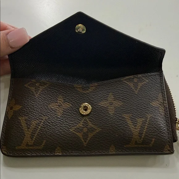 Louis Vuitton Dark Brown Monogram Wallet - Picture 4 of 4